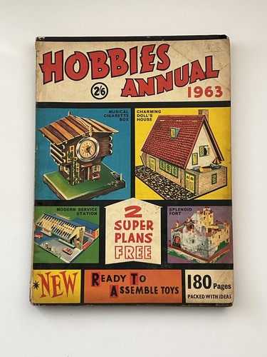 Vintage hobbies annual 1963 - hobbies,