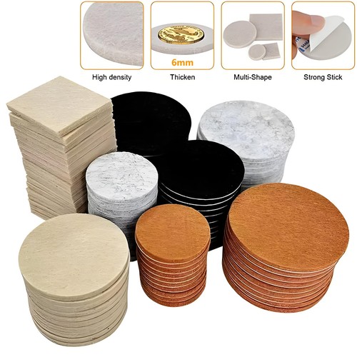 Felt pad 50mm round - 20~50mm, round/square