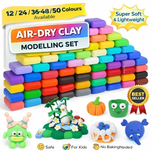 Air dry clay - clay, of