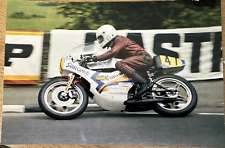 BILL  HENDERSON       -   MOTORCYCLE RACER   -  PHOTO - 1976