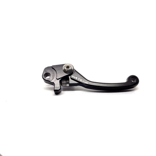 Black cnc front brake - front,
