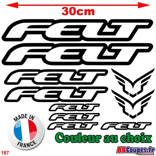 Stickers felt adhesive - 10,