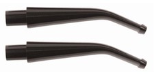 2 Black Bent Filter Bit Replacement Stem Missouri Meerschaum Corncob Pipe 5614-2