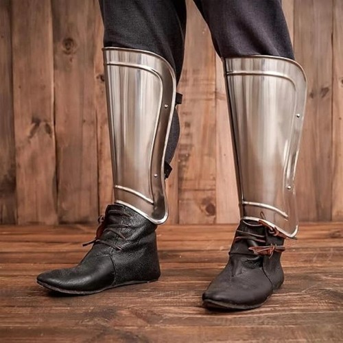 Medieval steel leg - medieval,