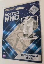 Doctor Who Cyberman Head Metal Earth model kit