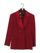 Karen Millen Women's Two Piece Suit UK 10 Red Other