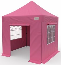 HERCULES POP UP GAZEBO PINK 3m