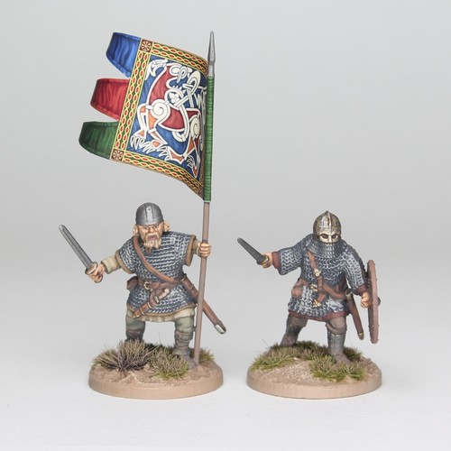 Painted 28mm victrix saxon - 28mm,