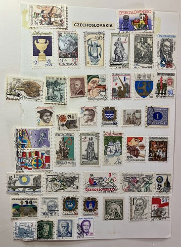 Album pages stamps from - album,