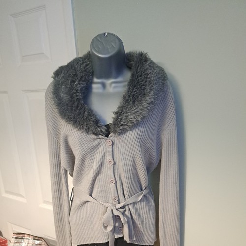 Editions grey ladies cardigan - grey,