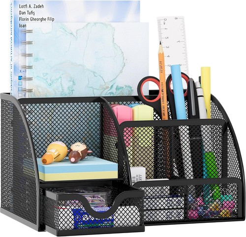 Desk organiser set metal - set,