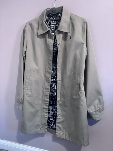 Volcom frochickie trench coat - trench,