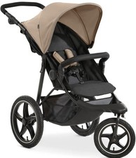 Hauck Runner 2 Mocha - Robust All Terrain Pushchair with Raincover