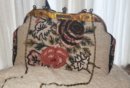 Stunning beaded bag butler - stunning,