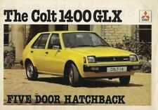 Mitsubishi Colt Mirage 1400 GLX 5-dr 1979 UK Market Foldout Sales Brochure