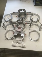 Cap frames for embroidery machines