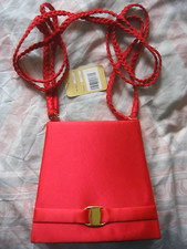 FARFALLA COLLECTION RED SATIN