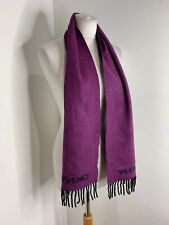 DKNY reversible wool knit logo