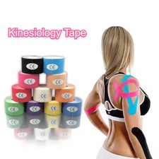 Sports Kinesiology Tape KT Elastic Physio Muscle Support Athletic Tape Sticker
