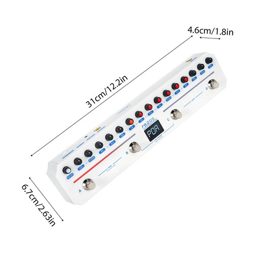 Flamma bass multi - flamma, multi-effects