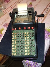 Addo Vintage Adding Machine Made In Sweden Retro