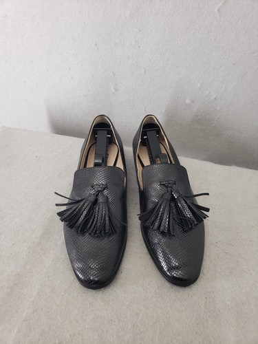 Zara women loafers black - zara,