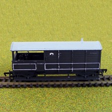 00 Gauge Brake Van for Model Railway