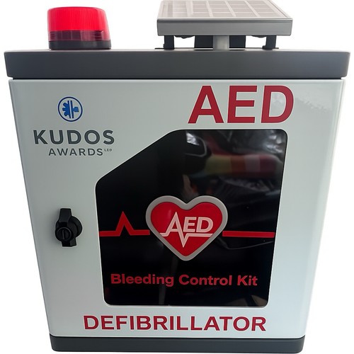External solar panel aed - external,
