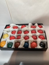 Snooker Ball Set Loft Find Aramith Pro 15red 6 Coloured +white Scuffed Worn Cond