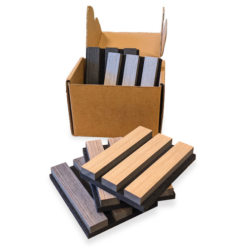 Acoustic slat wall panel - wall,