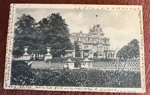 Antique postcard fretherene - antique,