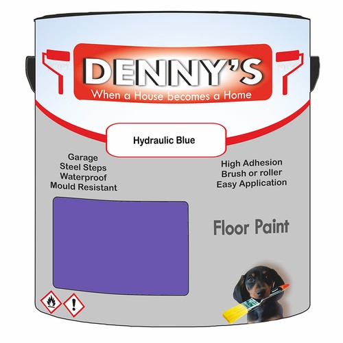 Dennys floor sheds paint - paint,