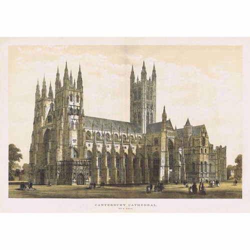 Canterbury cathedral s - by,