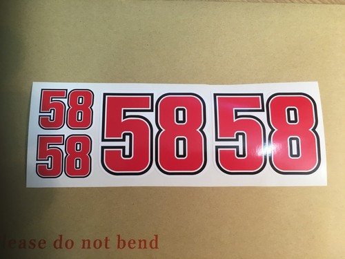 Marco simoncelli stickers - x4,