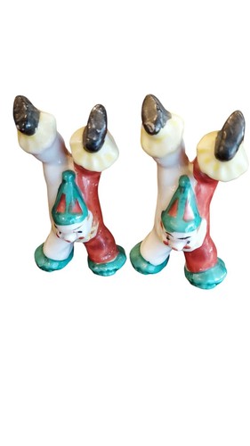 Vintage ceramic clowns - vintage, doing