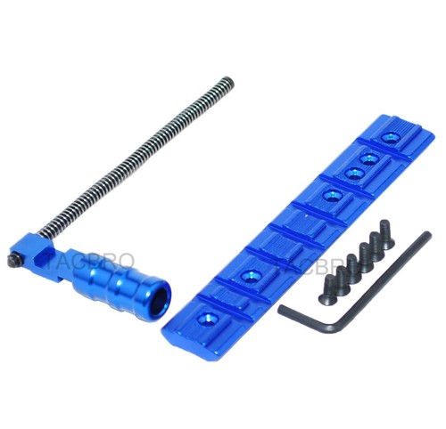 Blue anodized aluminum ruger - aluminum,