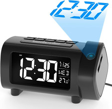Projection Alarm Clock Bedside