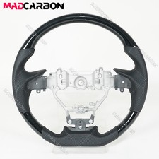 Piano Black Leather Steering Wheel For Lexus GS 200t 250 300 ES LX RX 2015+