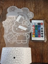 Hello Kitty 7” 3D USB LED