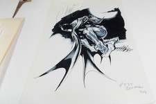 Comics Art sketch print on