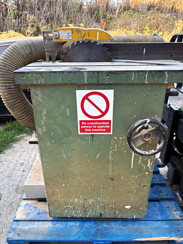 Wadkin industrial table saw - industrial,