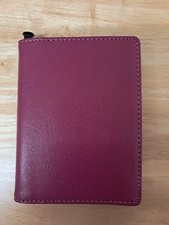 Filofax Flex First Edition Pocket Size 5x4in Pink Organiser Card Holder Notebook