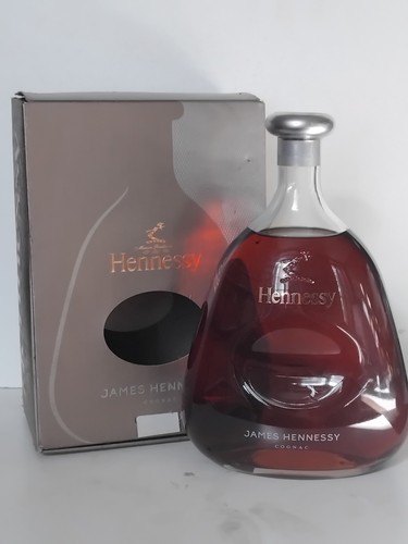 Hennessy james cognac bottle - hennessy,