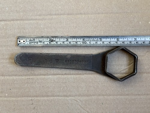 Vintage jap engine - vintage, spanner