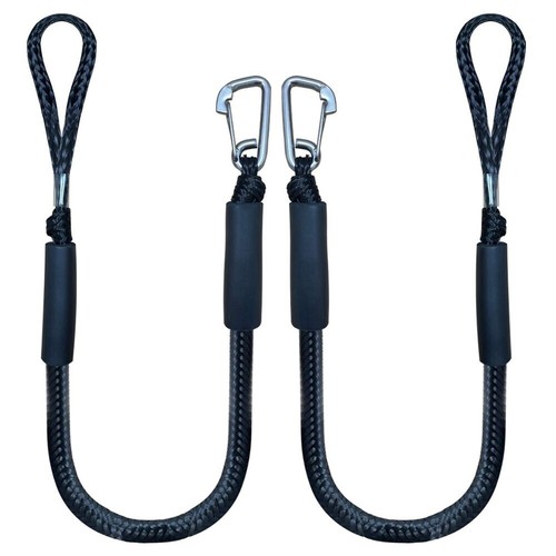 2pcs bungee dock lines with - ,