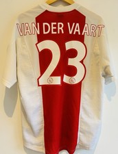 Vintage & Original AJAX Adidas 03/04 Home Kit. #23 Van Der Vaart. VGC. Large.