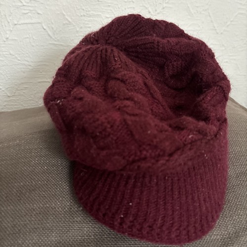 Red crimson wool breton - red,