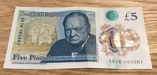 AK16 Rate £5 Note