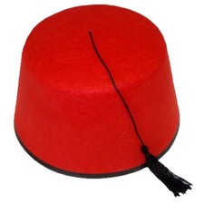 Adults Fez Hat Arabian Fancy