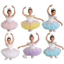 Girls Skirted Dance Tutu Dress